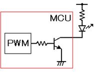 PWM回路とLED駆動回路