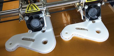 デュプリケートモードでの出力イメージ