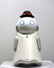 音声対話型AI搭載「駅案内ロボット」