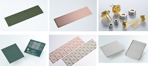 図1　新光電気プロダクト一覧