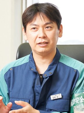 コベルコ溶接テクノ　技術調査部　試験室　班長の富樫優二氏