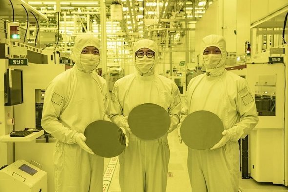 GAAを適用した3nmプロセスの生産開始を発表したときの写真